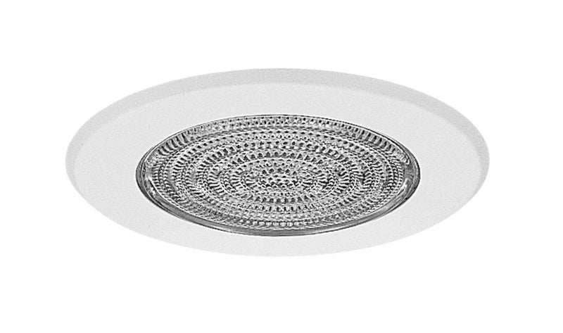 Nicor إطار دش مدمج أبيض بحجم 5 بوصات من NICOR Lighting مع عدسة ليكسان فريزنل (15502) - Image 1